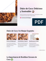 Dulce de Coco Delicioso y Sostenible