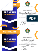 (Buat Banyak 1) White and Purple Modern Digital Marketing Training Certificate