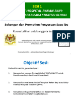 Sesi 1-BFHI Sebahagian Daripada Strategi Global - Zana