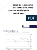 Situación Actual de La Economía Mexicana Tras La