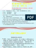 Taller de Sensibilizacion A Padres de Familia