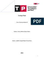 Trabajo Final de Pruebas Psicologicas 2