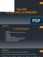 Taller Practico de Oración.