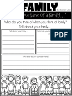 Our Classroom Is A Family Full Printable Pages