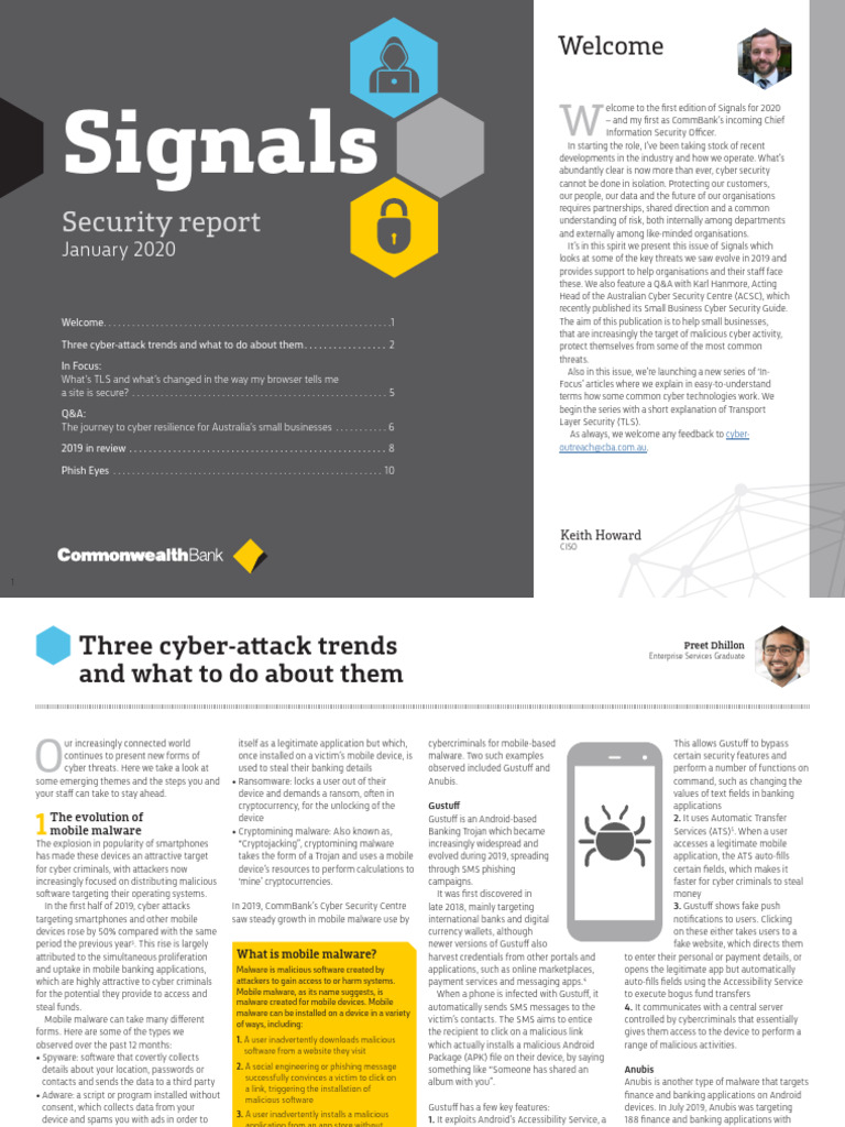 Commonwealth - Signals Issue 17 | PDF | Malware | Transport Layer Security