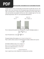 L-15 Solution of Schrodinger Equation For Particle in A Box