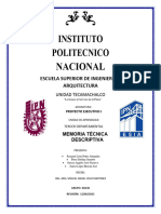 Memoria Tecnica Descriptiva de Estructuras - Ejecutivo I - PDF - 073335