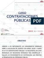 CURSO CONTRATACIONES PUBLICAS DLCP 2014
