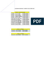 Fixture 13 Octubre