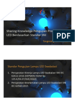 Sharing Knowledge Pengujian Lampu LED