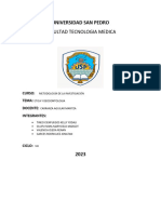 Cuadro Comparativo Sobre Ética y Deontología Entre Especialidades de Laboratorio Clínico y Medicina