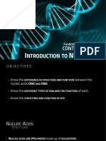 Introduction To Nucleic Acids