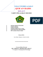 @sampul Al Qur'an Hadis 5