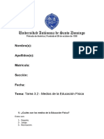 Tarea 3.2 - Medios de La Educación Física