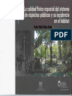 Lectura IV - La Calidad Físico Espcial Del Sistema de Espacios Públicos y Su Incidencia en El Hábitat