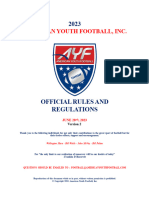 AYF Rules Fall 2023