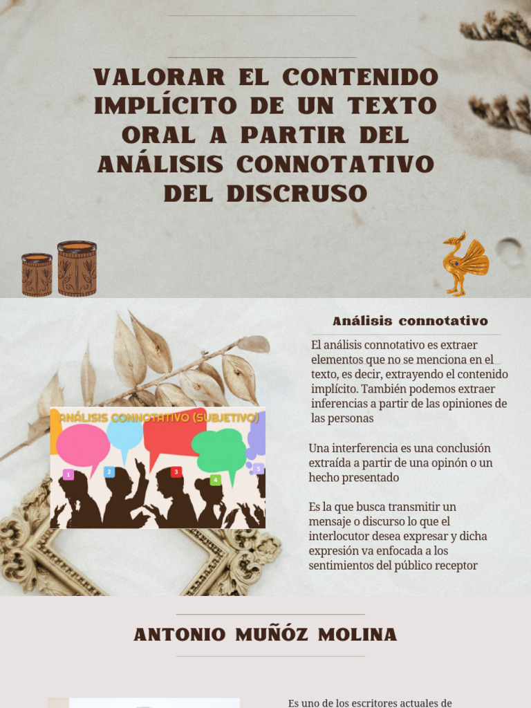 Contenido Implicito | PDF | Asunto (gramática) | Verbo
