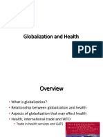 Introduction To PH - 8 - Globalization and Health