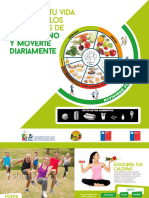 Folleto Educativo Equilibra Tu Vida, Descubre Los Beneficios de Comer Saludable y Moverte Diariamente INTA 2016