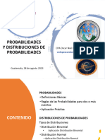 Unidad III 2023 - DISTRIBUCION DE PROBABILIDADES