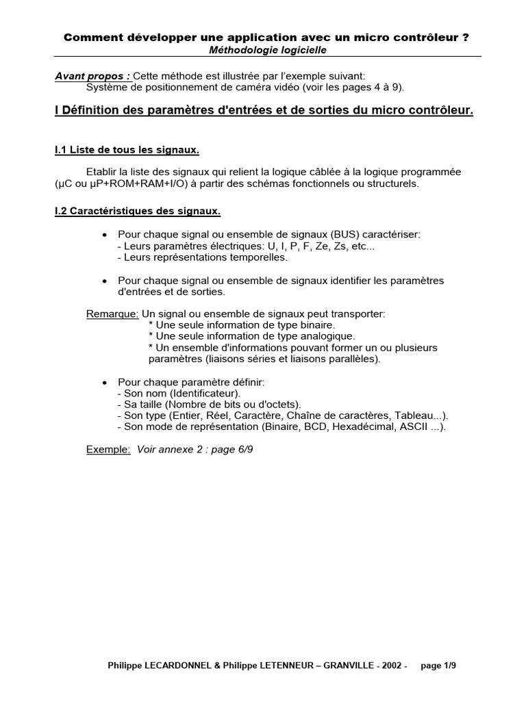 Comment Développer Une Application Avec Un Micro Contrôleur | PDF ...