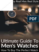 Ultimate Guide To Mens Watches