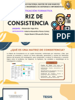 Matriz de Consistencia