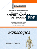 Clase 1 - Generalidades Osteología