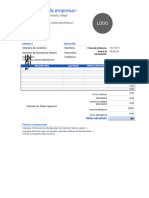 ES Invoice Template 2 Word