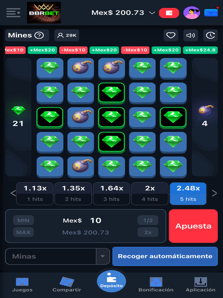Mines en línea para jugadores de Colombia — reseña