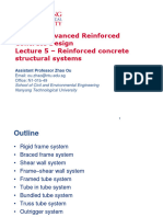 Lecture 5 - Reinforced Concrete Structural Systems - ZHAO OU