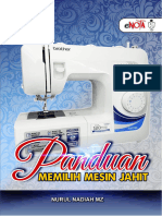 Ebook Panduan Memilih Mesin Jahit