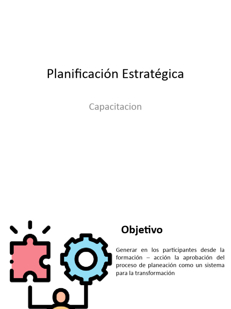 Planificación Estratégica Efectiva | PDF | Crecimiento personal y ...