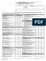Daily Site Safety Inspection Checklist ###