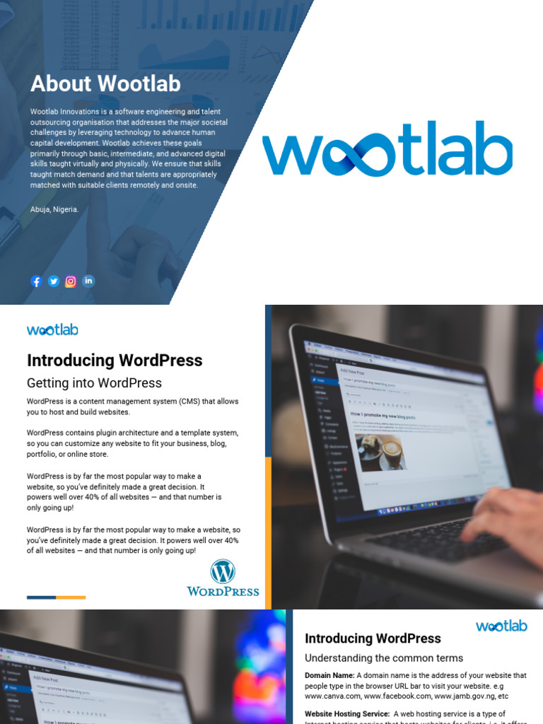 Website Design Class 2 Trainers Pdf Word Press Websites