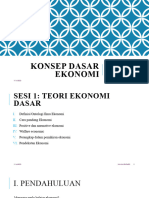 Sesi 1 2 - Konsep Dasar Ekonomi