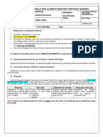 Escola Sesi Alberto Martins Fontoura Borges: Relatório Das Disciplinas Eletivas (2 Etapa Letiva)