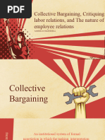 Collective Bargaining and Empoyee Relations