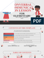 Nonverbal Communication Lesson For Elementary by Slidesgo