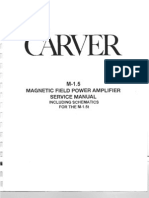 Carver m1.5 Service Manual