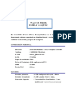 Walter Jarek Estela Vasquez: Administracion de Negocios