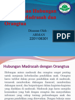 Pengelola Hubungan Madrasah Dan Orangtua - Arman