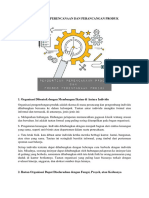 Organisasi Perencanaan Dan Perancangan Produk