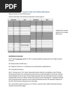 TKA Yellow Belt Answer Grid