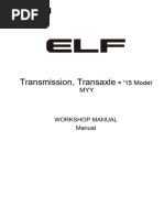 SM - Isuzu Elf Truck Transmissions Transaxle '15 (Myy)