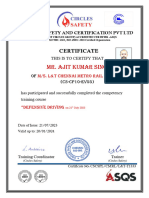 Training Certificates - Part11