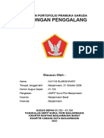 Sistematika Portofolio Pramuka Garuda Penggalang 1