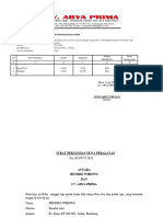 Daftar Peralatan Utama