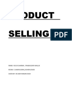 Selling Report of Sales