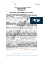 Instituto Nacional Del Derecho de Autor Dirección General: 206/98.423/055 "2018" INDAUTOR/083/2018